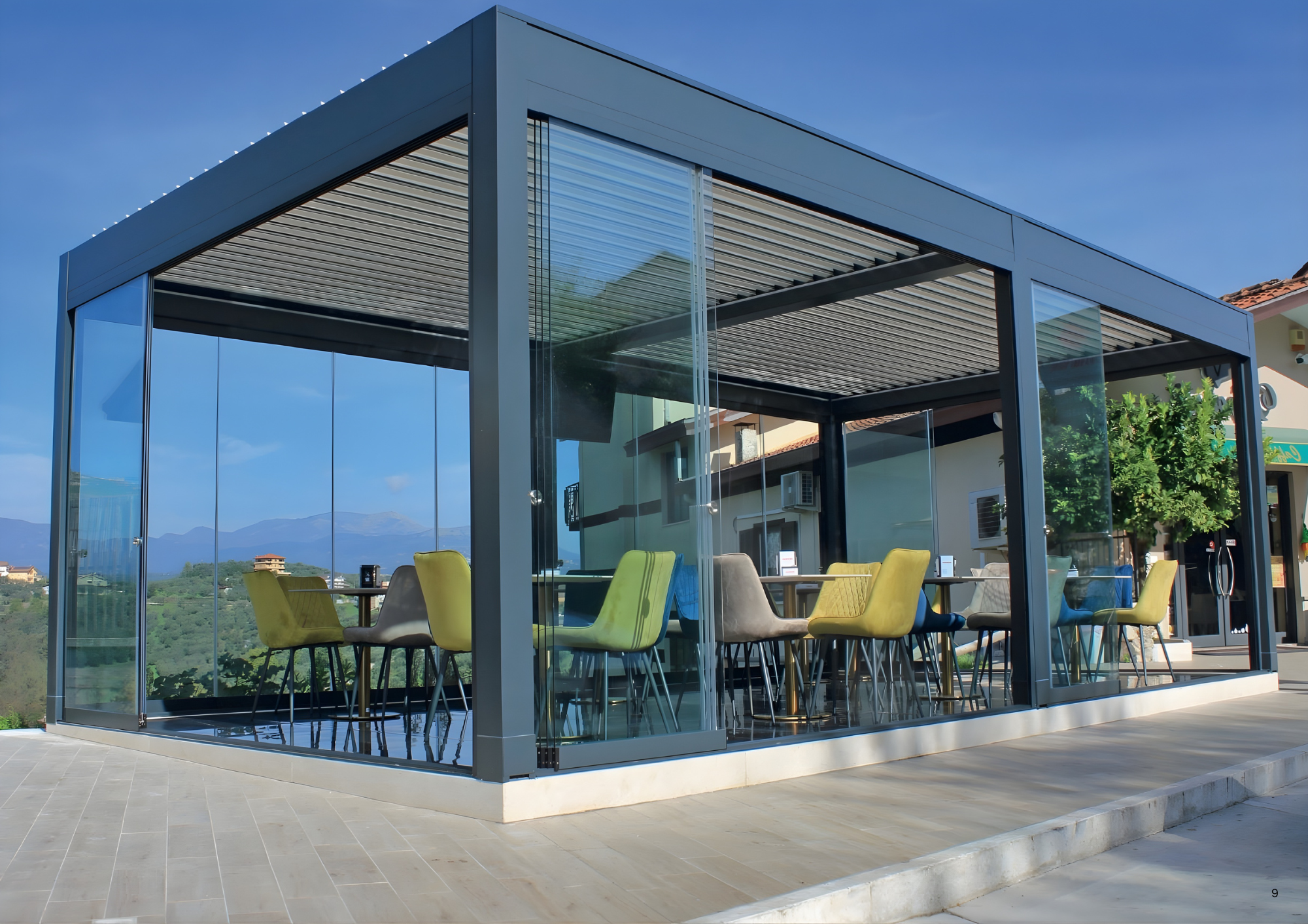 zante bioclimatic pergola